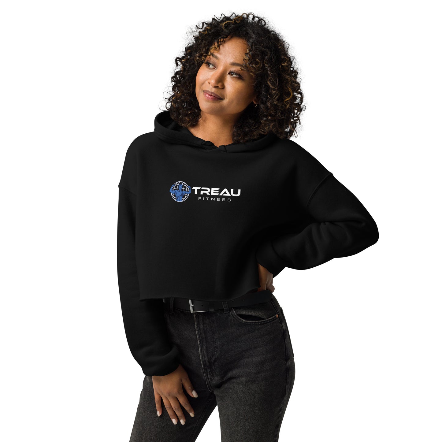 Treau Fitness Women Cropped Hoodie