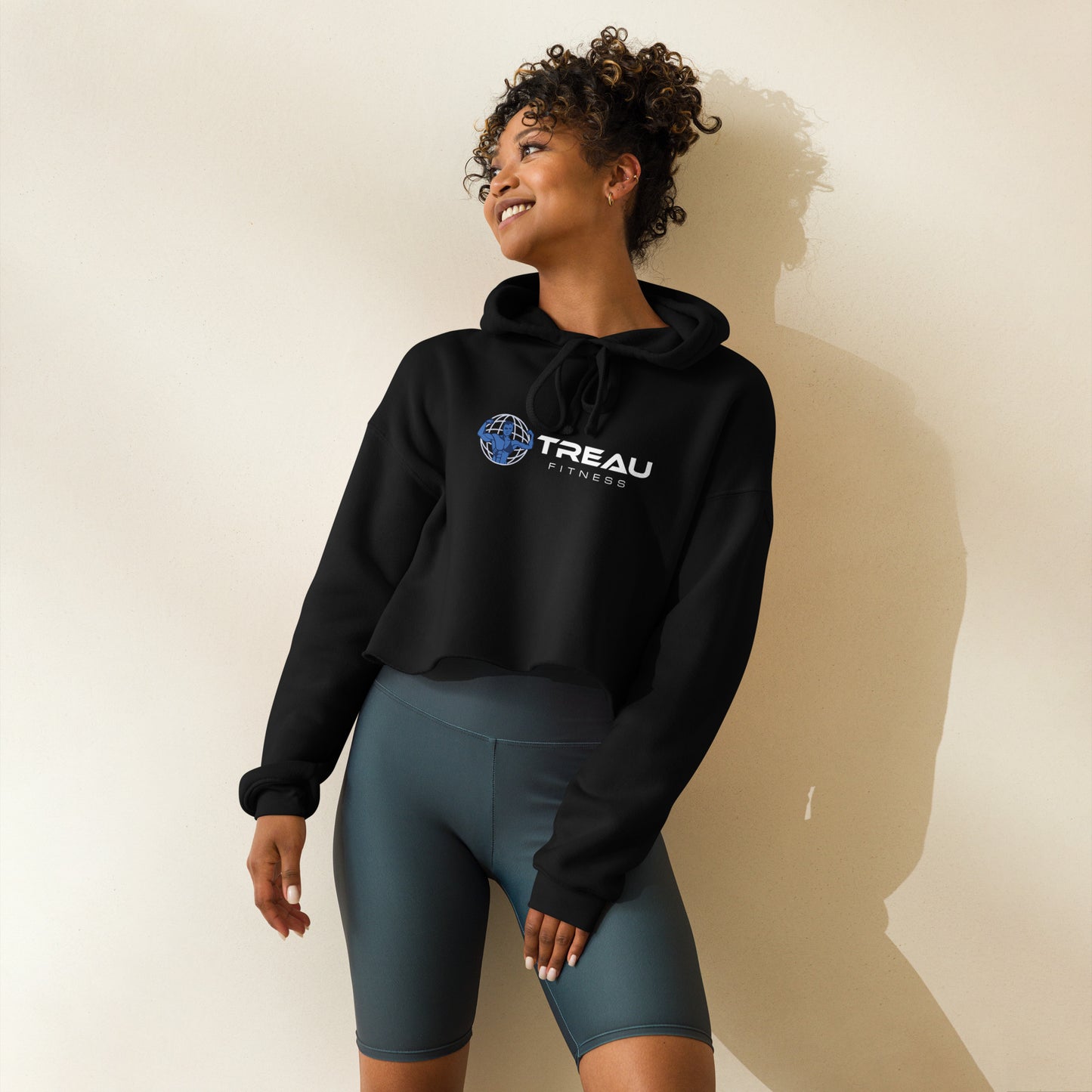 Treau Fitness Women Cropped Hoodie