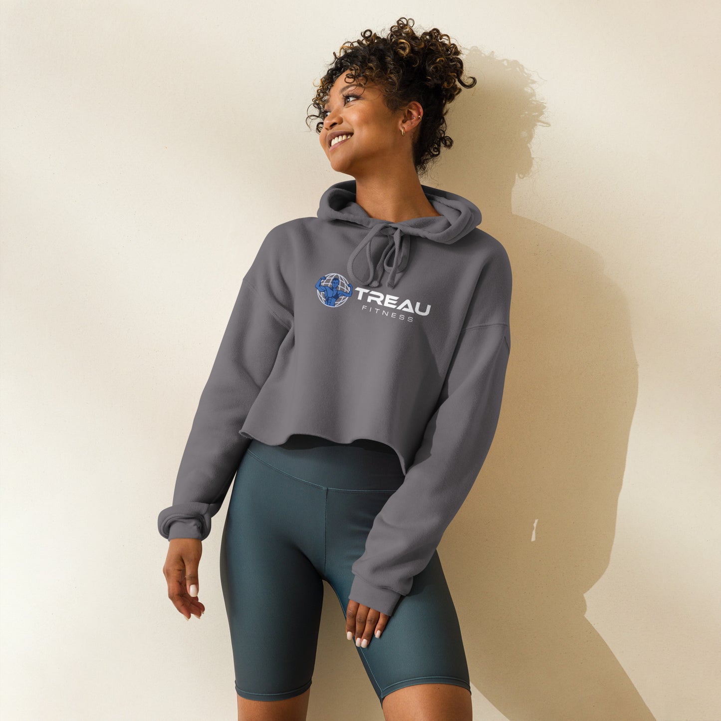 Treau Fitness Women Cropped Hoodie
