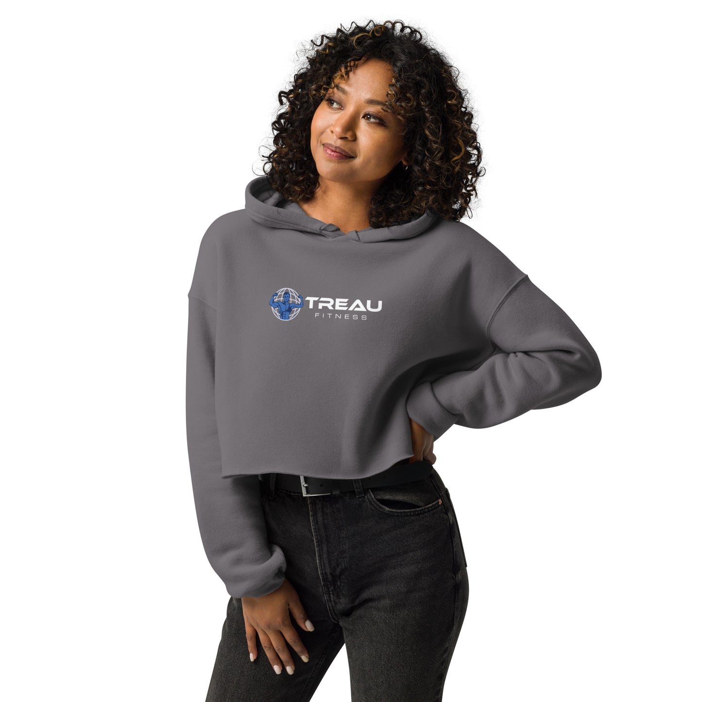 Treau Fitness Women Cropped Hoodie