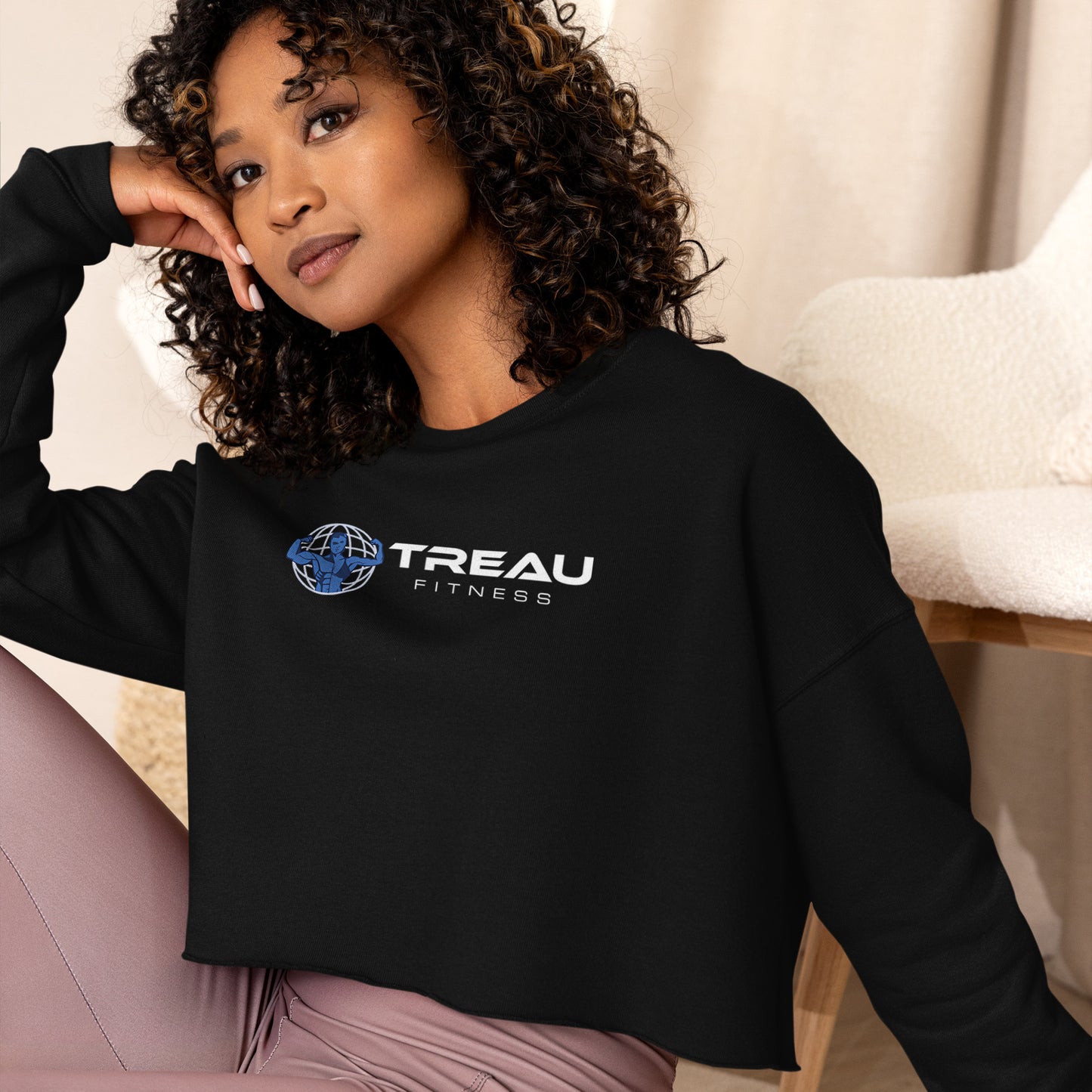 Treau Fitness Women Cropped Sweatshirt