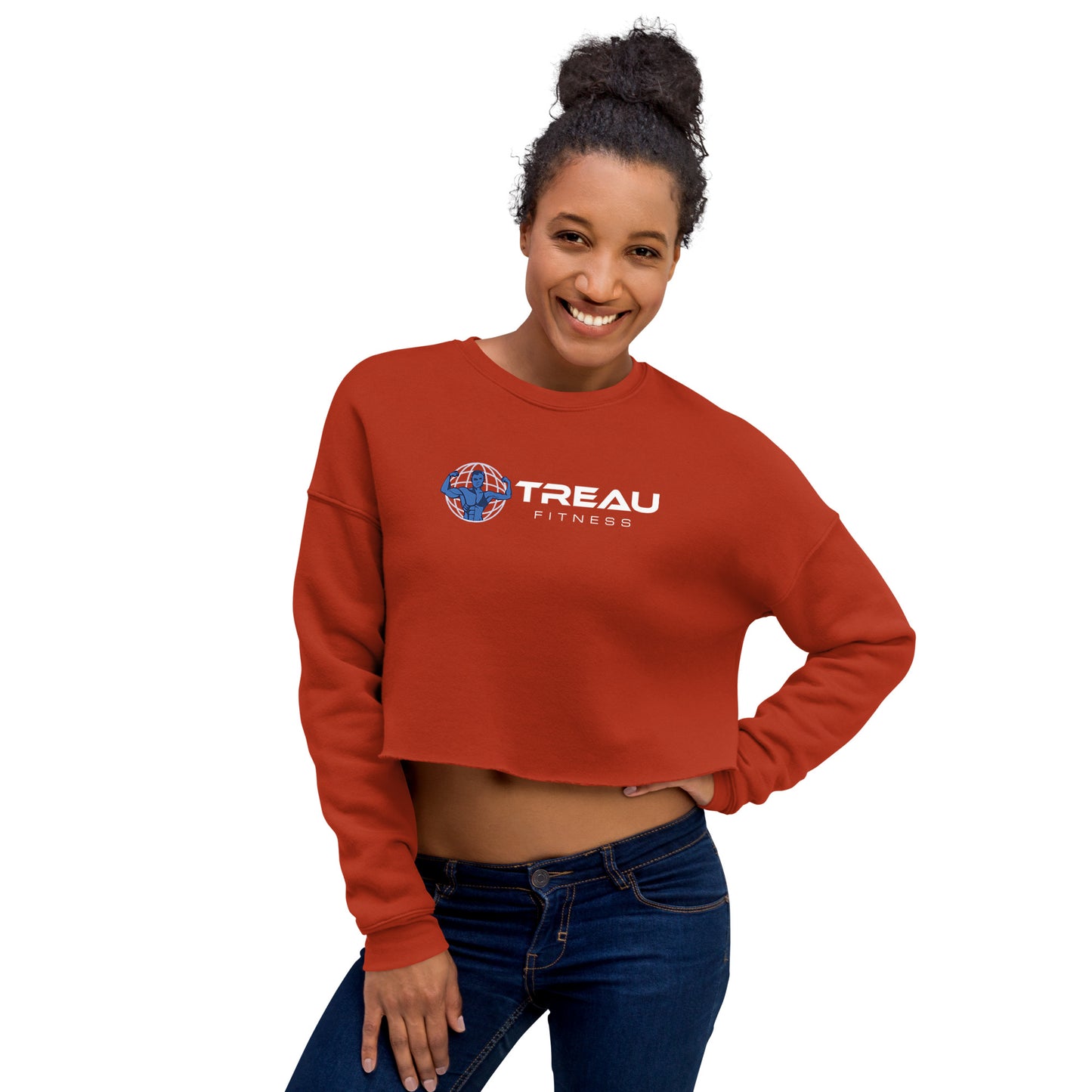 Treau Fitness Women Cropped Sweatshirt